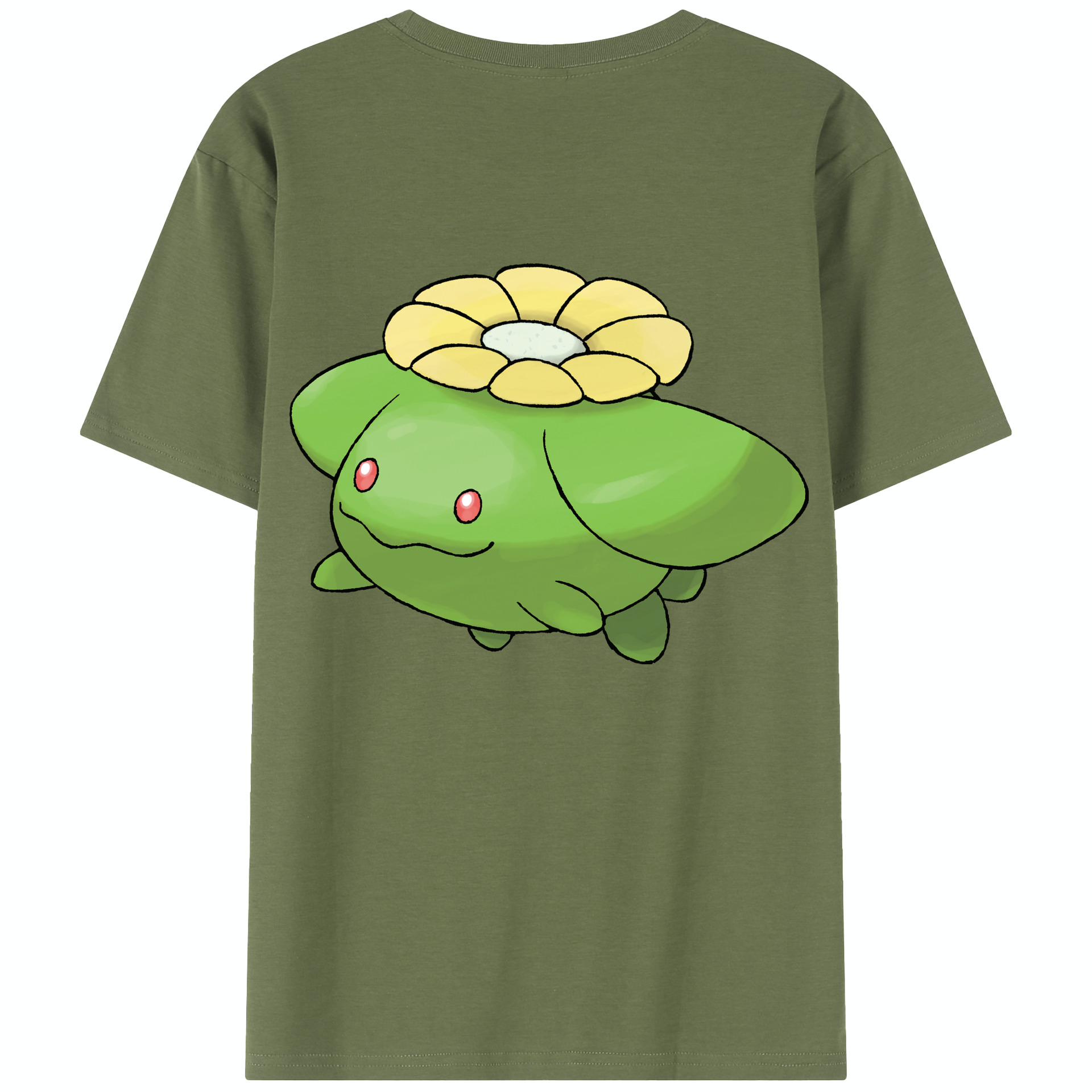 （画像用） ポケットモンスター Pokémon 綿100％半袖Tシャツ（背面プリント）